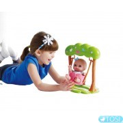 Пупс на качельке JC Toys 16964